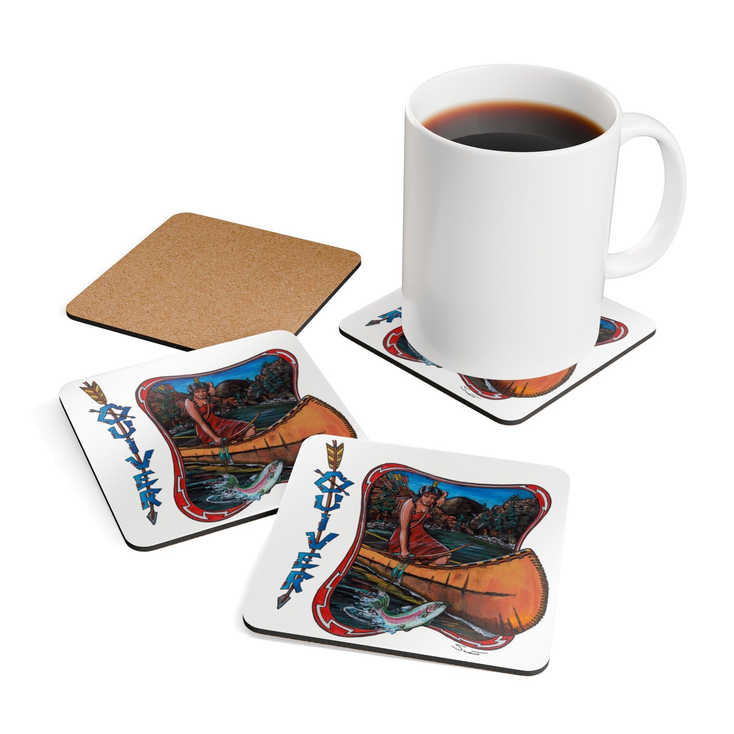 Quiver Coaster Set